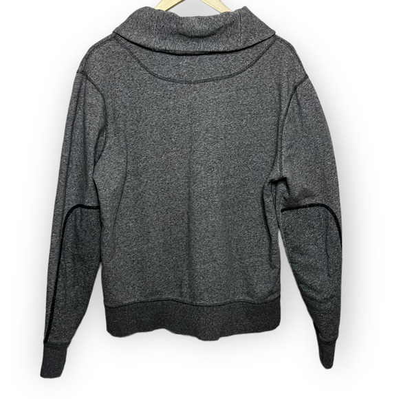 Marc Anthony Men's Heather Gray Long Sleeve Button Front Cardigan Sweater Size M - Picture 2 of 12